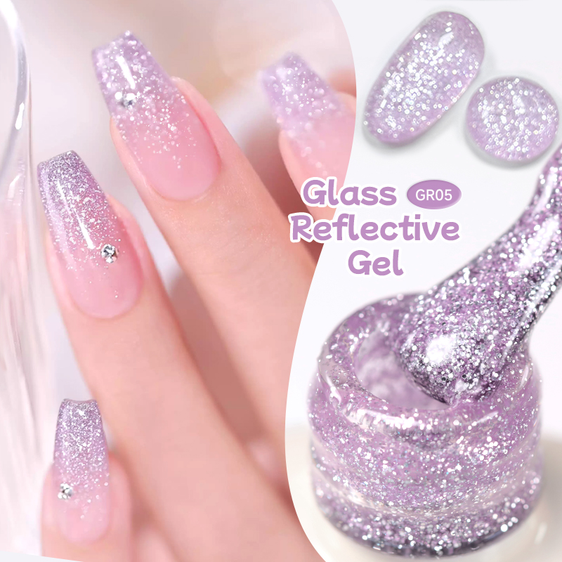 Resin Art Purple - UR SUGAR 15ml 글리터 퍼플 네일