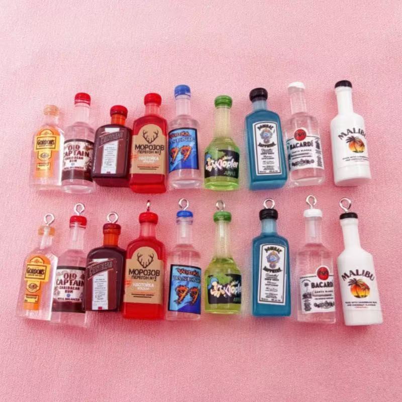 Resin Art Pendant - 11개 미니 시뮬레이션 레진 3D 펜던트