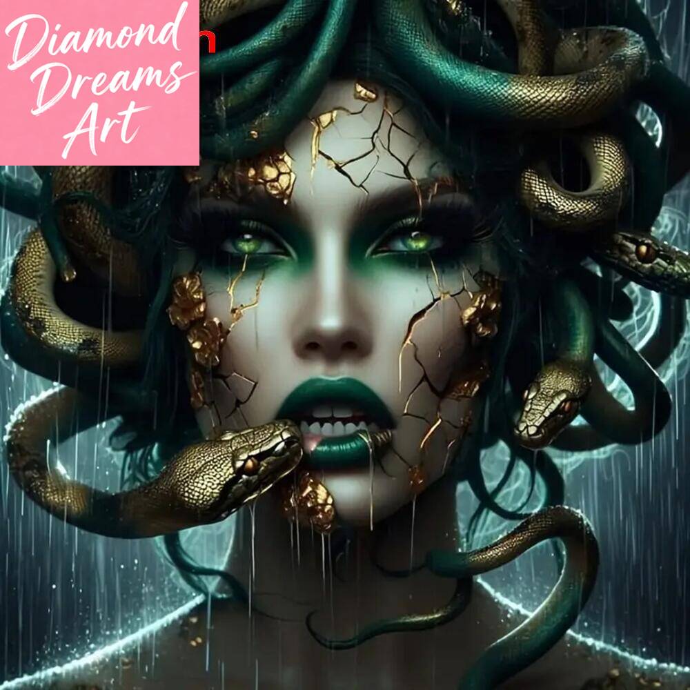 Resin Art For Beginners - 프레임리스, 다이아몬드 모자이크 풀 스퀘어 라운드