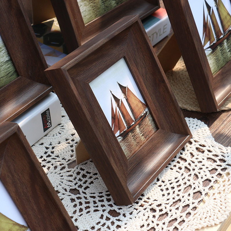 Resin Art Photo Frame - 빈티지 레진 사진 액자, 클래식 벽걸이/탁상용