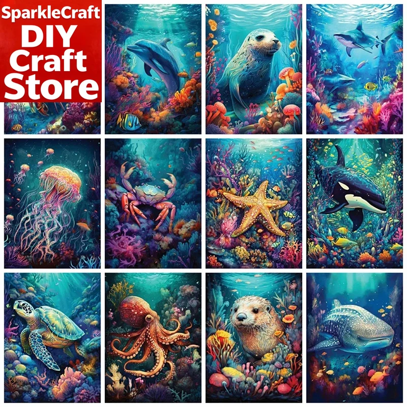 Resin Art For Beginners - 1PC 프레임리스 풀 스퀘어 라운드 다이아몬드