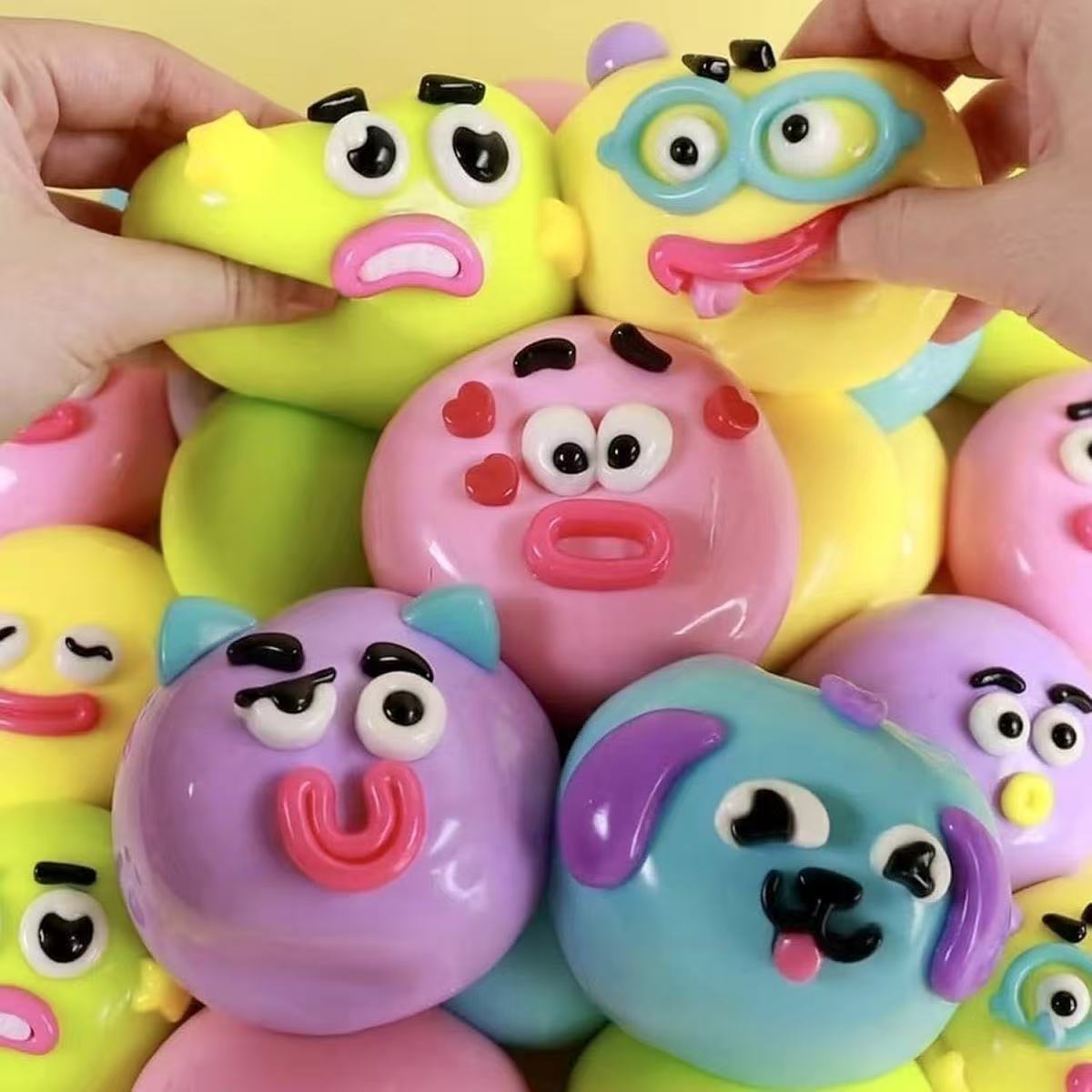 Resin Art Toys - 2026년 신상 귀여운 강아지 얼굴 교체