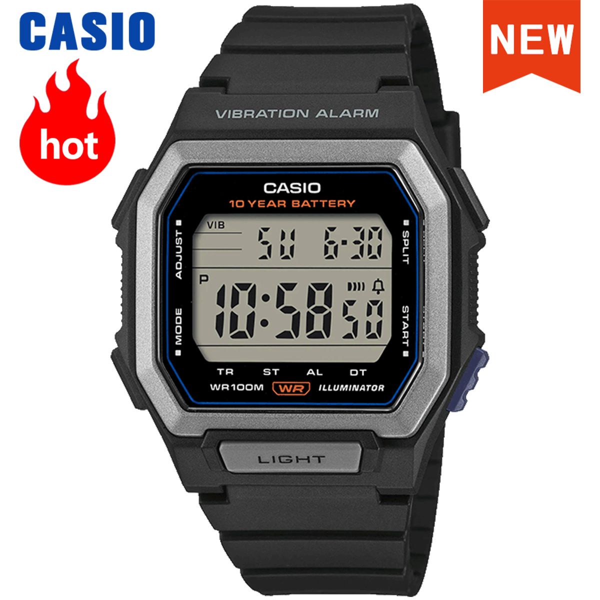 Resin Art Watch - 카시오 시계 새로운 2026 모델 W-738