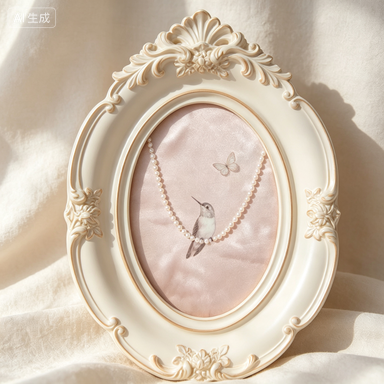 Background Resin Art - 프랑스 빈티지 벽 사진 프레임 아트
