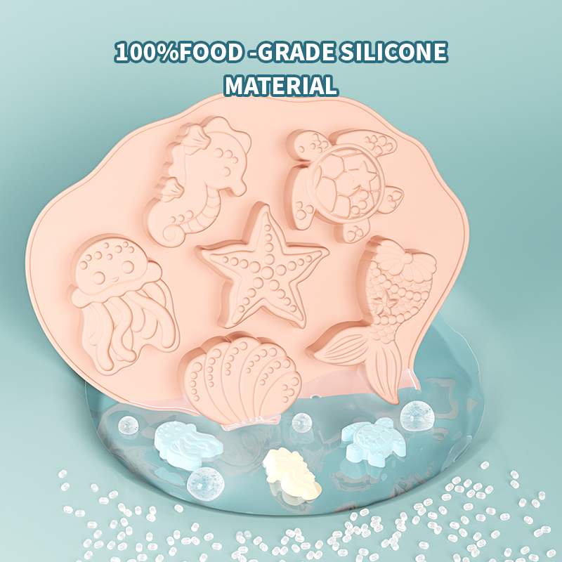 오션 퐁당 실리콘 몰드 쉘 인어 꼬리 해마 불가사리 초 - Silicone Mold Ocean 리뷰 및 가격