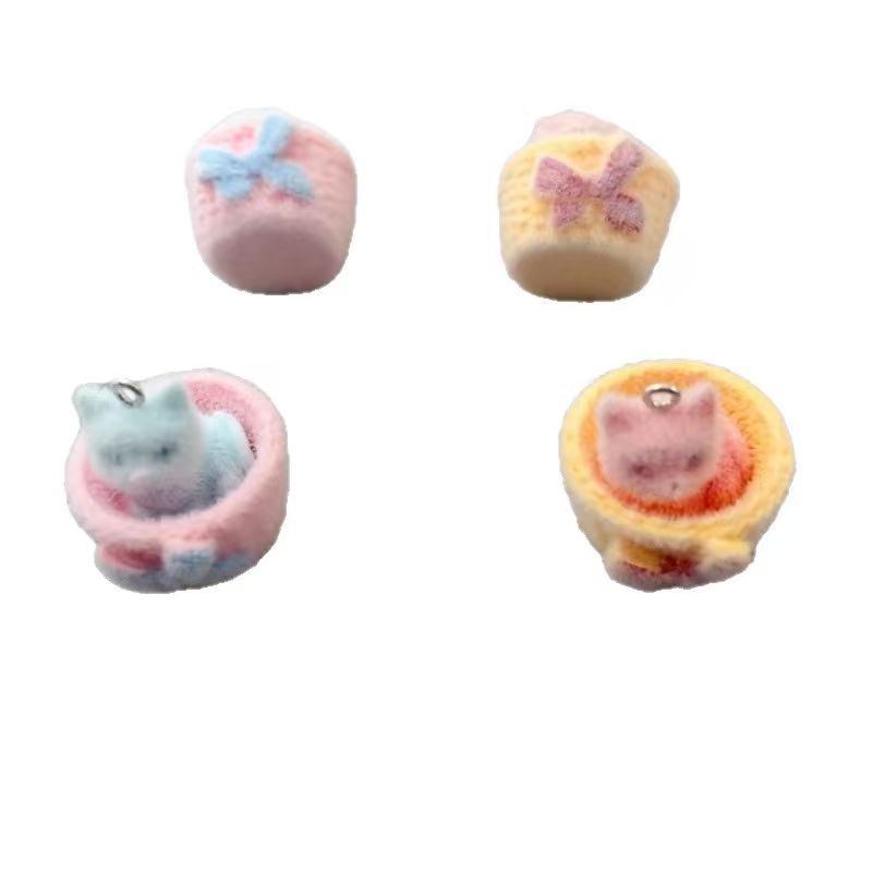 4개입 3D 플러시 레진 고양이 펜던트, DIY 쥬얼리 - Resin Art Pendant 리뷰 및 가격