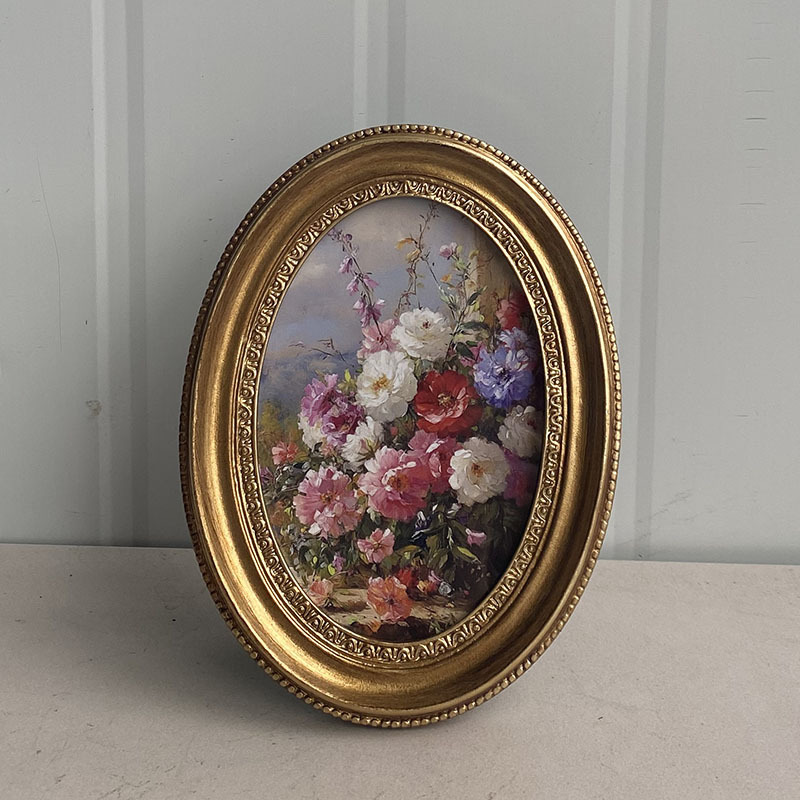 빈티지 유럽풍 양각 골드 사진 액자 레진 벽 장식 홈  - Resin Art Photo Frame 리뷰 및 가격
