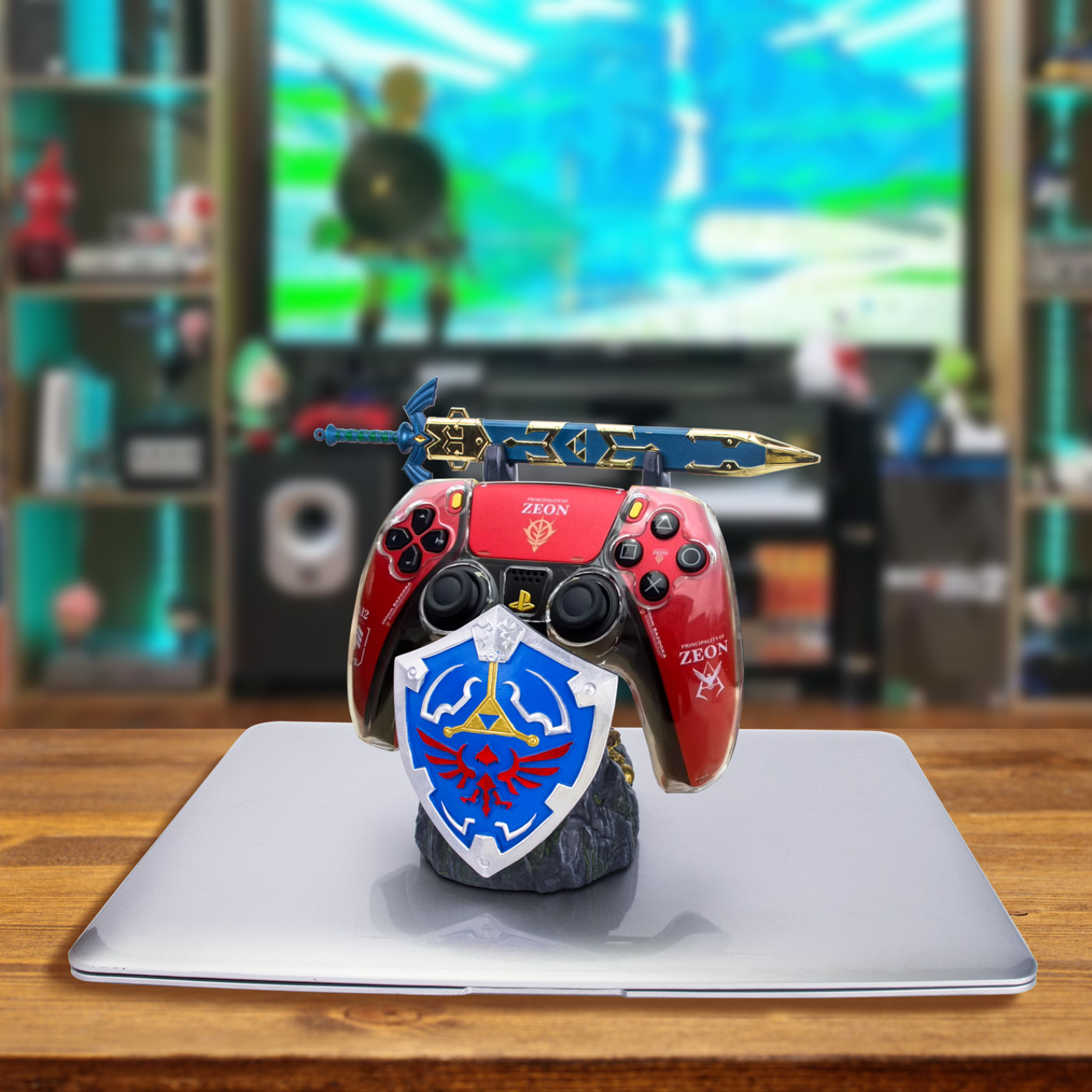 젤다의 전설 XBOX PS5 게임 스탠드 창의적인 애니 - Resin Art Zelda 리뷰 및 가격