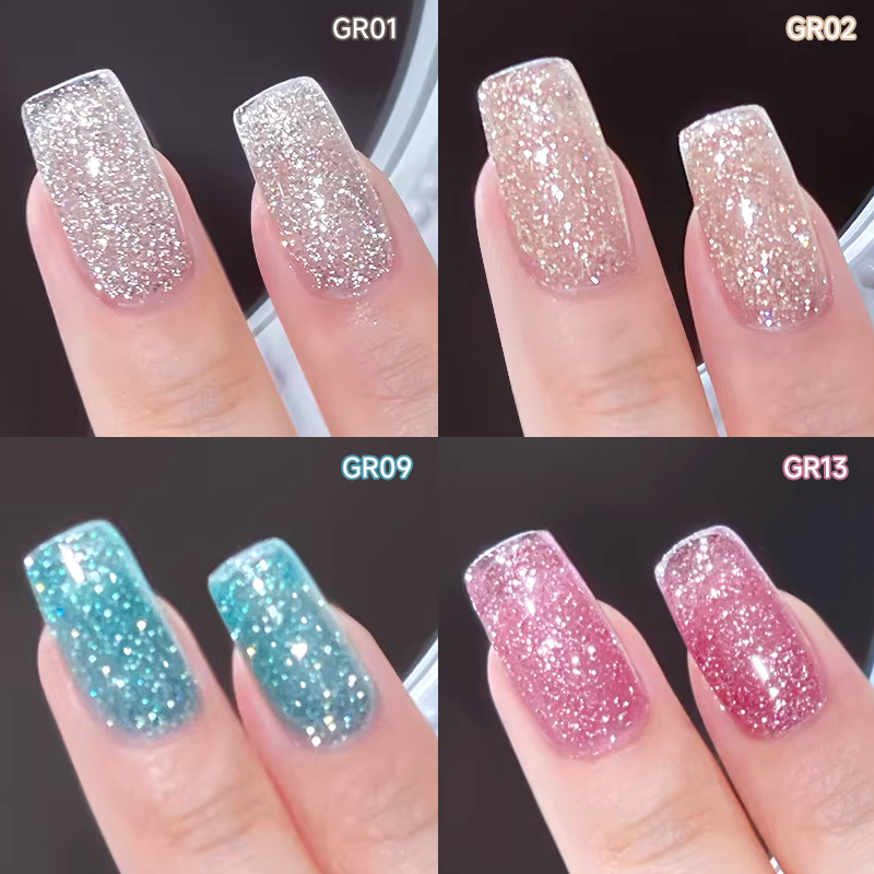 UR SUGAR 15ml 글리터 퍼플 네일 젤 폴리쉬  - Resin Art Purple 리뷰 및 가격