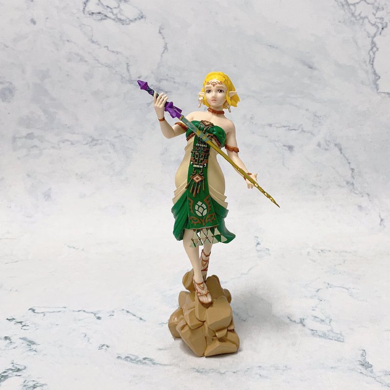 새로운 20CM 젤다의 전설 애니메이션 피규어 보물 상 - Resin Art Zelda 리뷰 및 가격