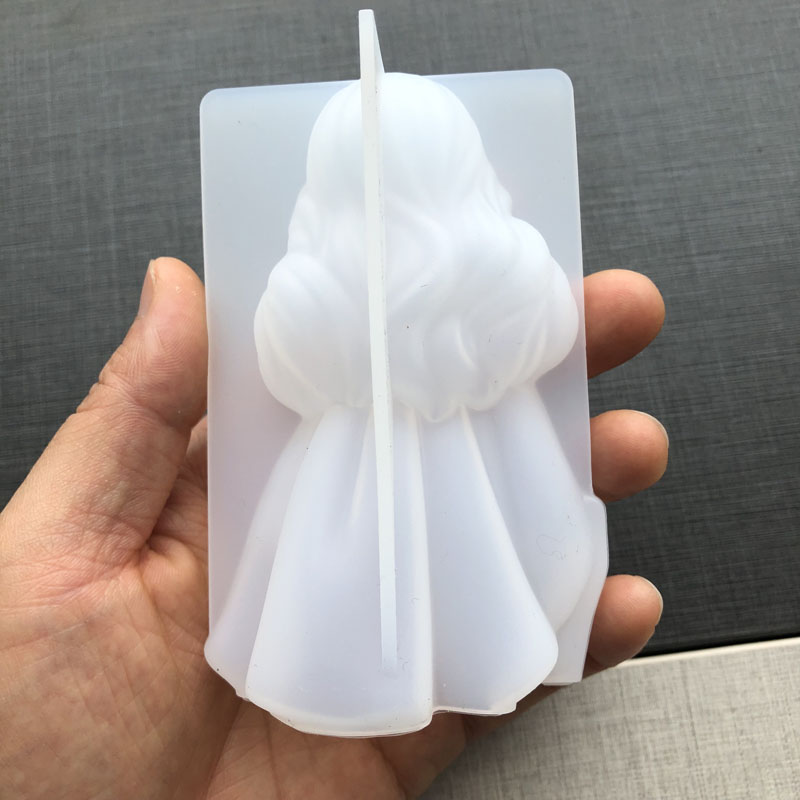 3D 귀여운 공주 실리콘 양초 금형 천사 소녀 비누 수 - Silicone Mold Ocean 리뷰 및 가격