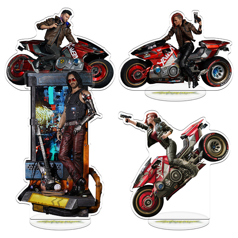 사이버펑크 2077 V 게임 굿즈 스탠드 모델 플레이트 - Resin Art Toys 리뷰 및 가격