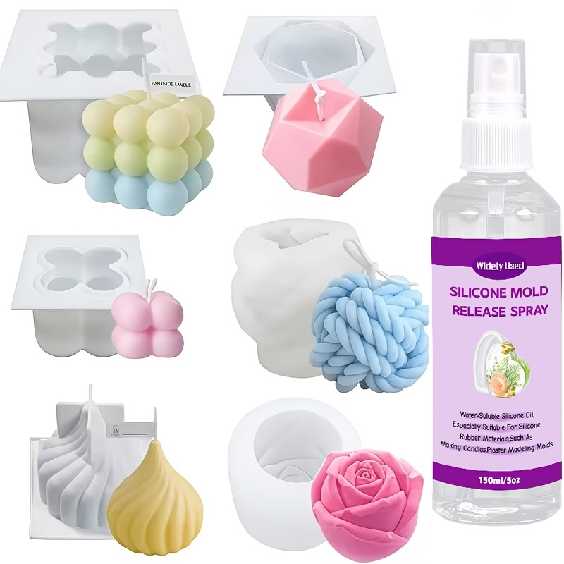 150/300ml 양초 제작 및 에폭시 수지용 몰드 분 - Release Spray Silicone 리뷰 및 가격