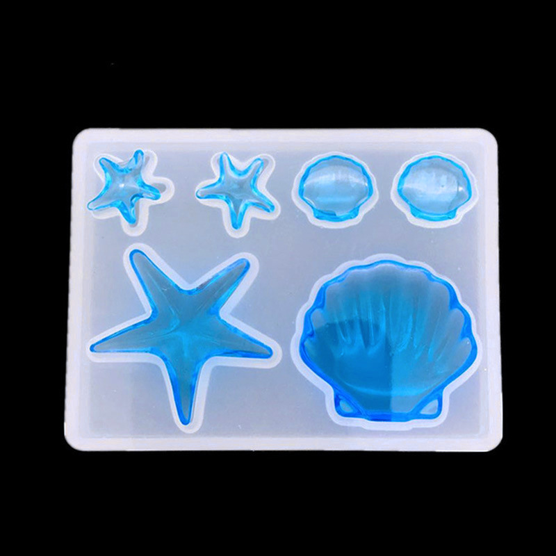 DIY 바다 테마 크리스탈 에폭시 레진 쉘 쥬얼리 펜던 - Silicone Mold Ocean 리뷰 및 가격