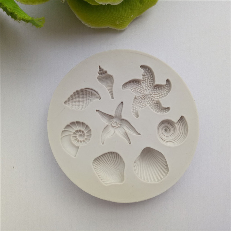 새로운【해양 생물학적 소라 껍질 초콜릿 케이크 실리콘  - Silicone Mold Ocean 리뷰 및 가격