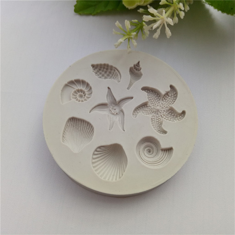 새로운【해양 생물학적 소라 껍질 초콜릿 케이크 실리콘  - Silicone Mold Ocean 리뷰 및 가격