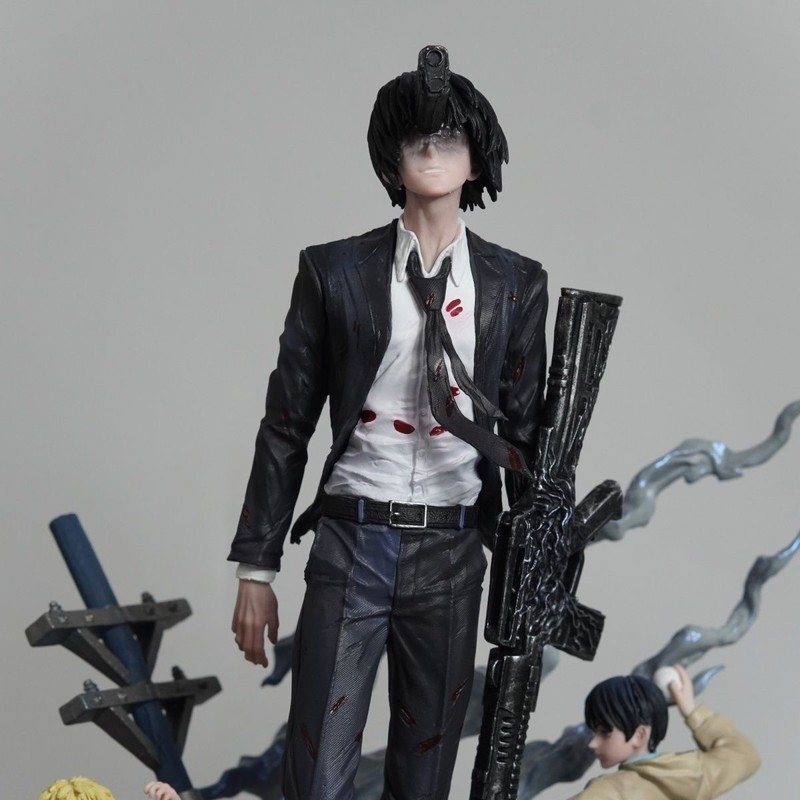 체인소맨 건 데빌 데빌 헌터 GK 애니메이션 피규어 레 - Resin Art Toys 리뷰 및 가격