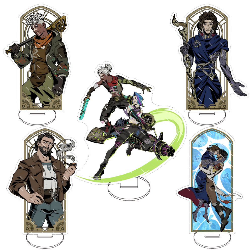 Arcane: 리그 오브 레전드 아크릴 게임 스탠드 모 - Resin Art Toys 리뷰 및 가격