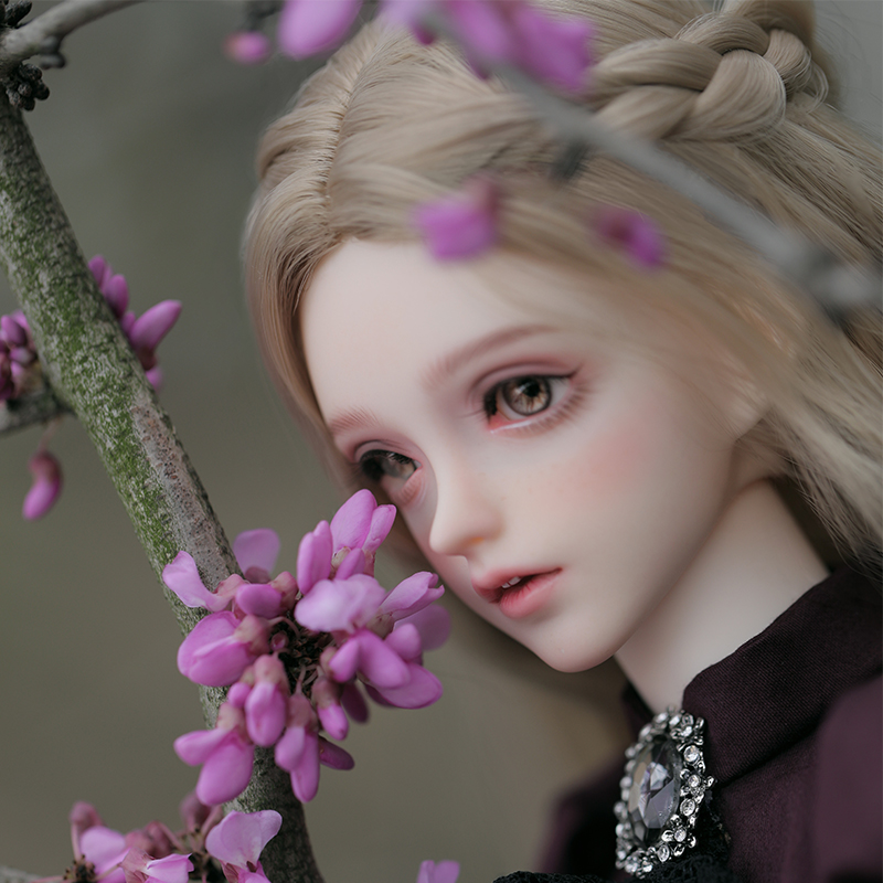 Elina BJD 인형 1/3 아름다운 우아한 숙녀 빈 - Resin Art Purple 리뷰 및 가격