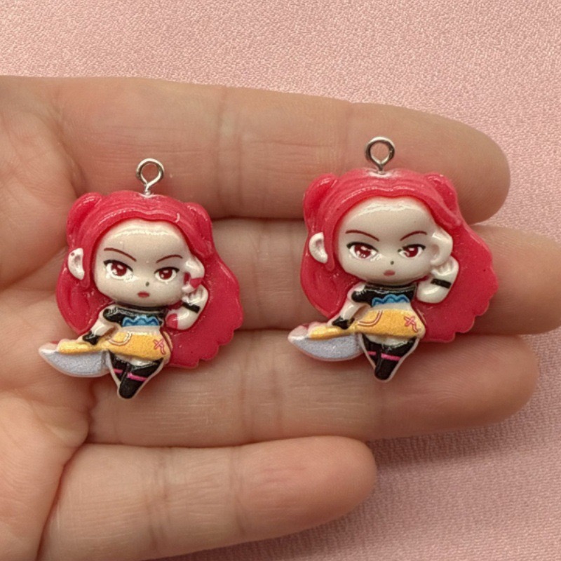 10개 레진 만화 펜던트, DIY 쥬얼리 제작 귀걸이, - Resin Art Pendant 리뷰 및 가격