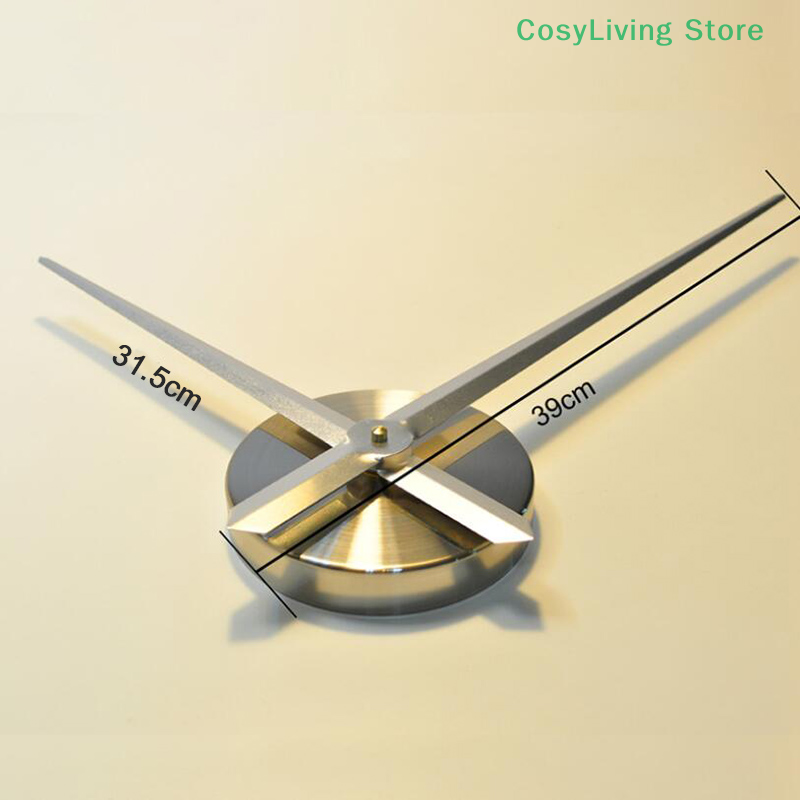 1세트 3D 벽시계 간단한 DIY 대형 시계 핸드 쿼츠 - Resin Art Watch 리뷰 및 가격