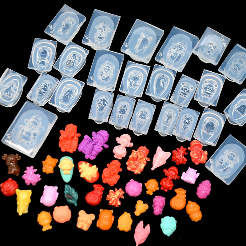 SNASAN 3D 귀여운 금붕어 부의 신 동물 실리콘  - Silicone Mold Ocean 리뷰 및 가격
