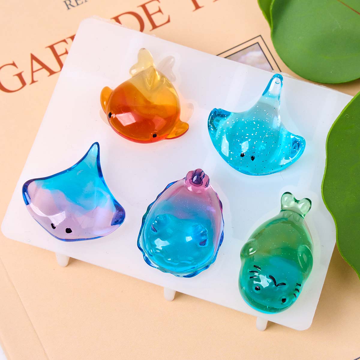 3D 힐링 귀여운 만타 가오리 실리콘 몰드 DIY 키체 - Silicone Mold Ocean 리뷰 및 가격