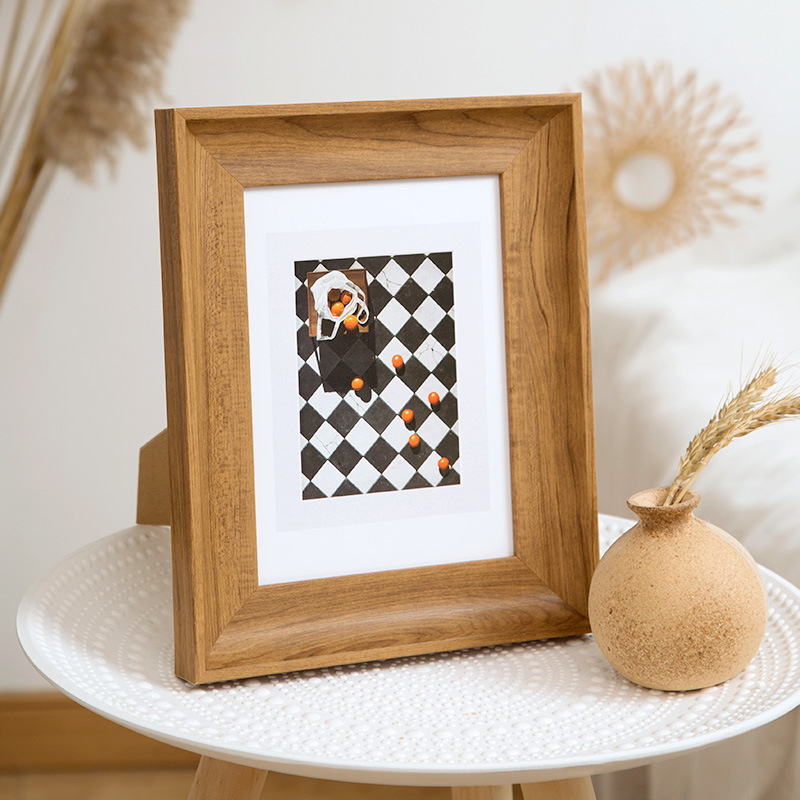 미니멀리스트 사각형 사진 프레임 벽걸이 탁상용 다용도  - Resin Art Photo Frame 리뷰 및 가격