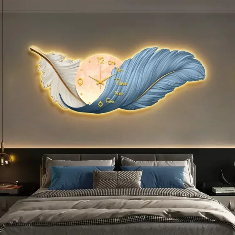 아트 시계 LED 벽시계 고급 대형 거실 장식 그림 벽 - Resin Art Watch 리뷰 및 가격