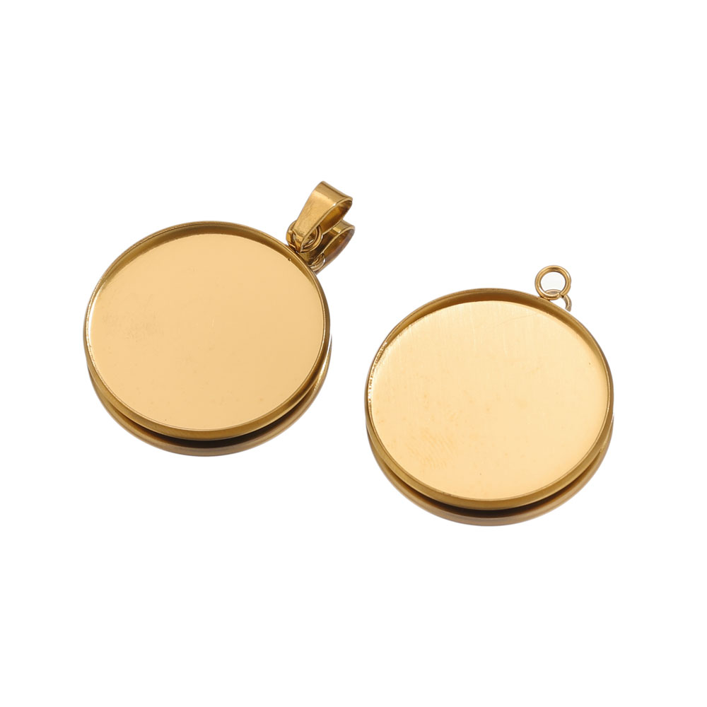 10개 스테인리스 스틸 골드 펜던트 레진 트레이 베이스 - Resin Art Pendant 리뷰 및 가격