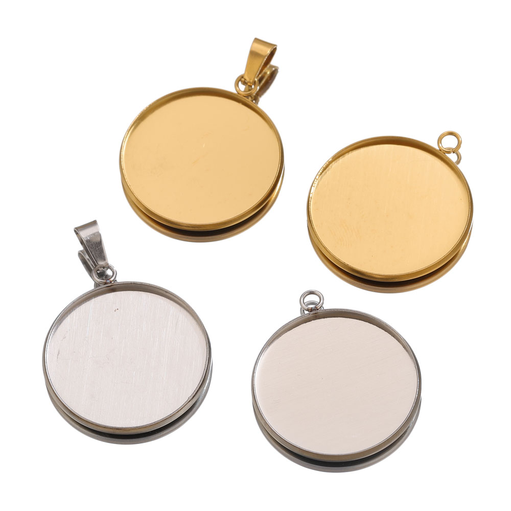 10개 스테인리스 스틸 골드 펜던트 레진 트레이 베이스 - Resin Art Pendant 리뷰 및 가격
