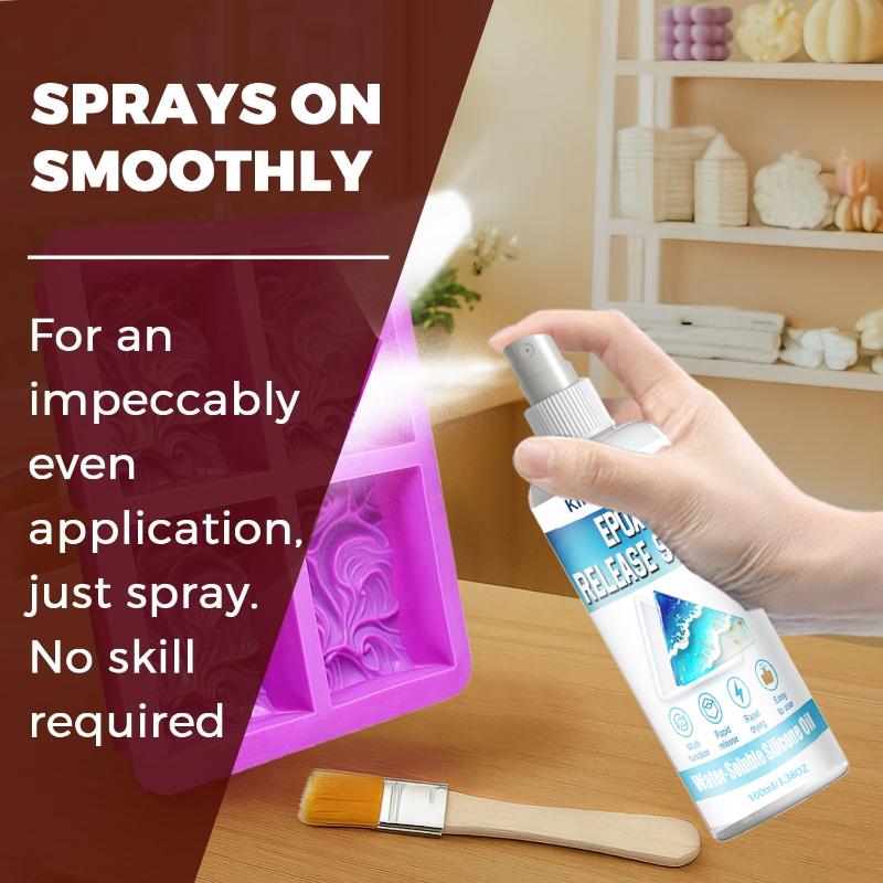 핫! 에폭시 몰드 탈형 스프레이 - 부드럽고 쉽게 몰드 - Release Spray Silicone 리뷰 및 가격