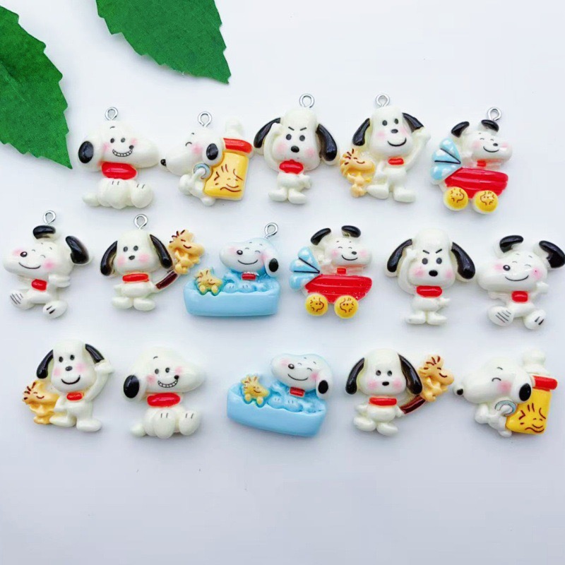 12개 레진 만화 강아지 펜던트, DIY 쥬얼리 제작  - Resin Art Pendant 리뷰 및 가격
