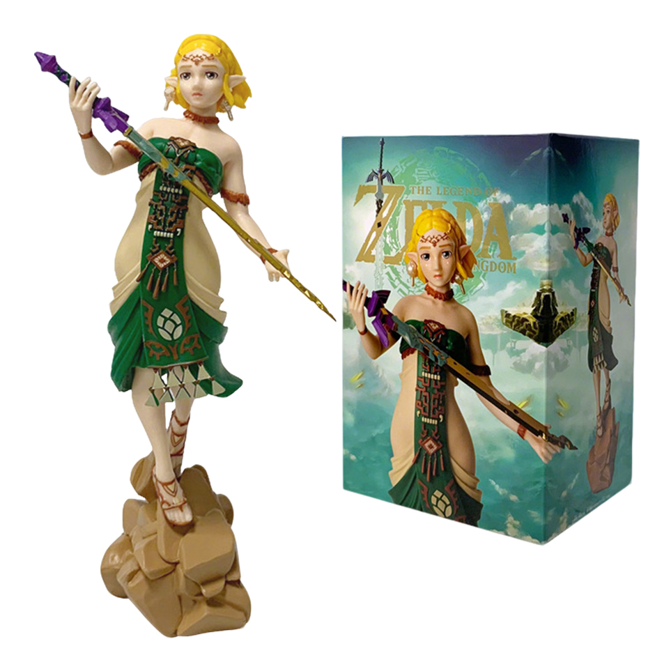 새로운 애니메이션 21CM 젤다의 전설 피규어 보물 상 - Resin Art Zelda 리뷰 및 가격