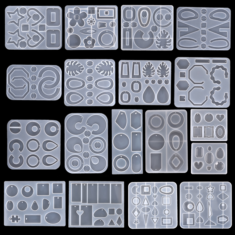 펜던트 실리콘 몰드 라운드 하트 드롭 실리콘 몰드 수지 - Silicone Mold Ocean 리뷰 및 가격