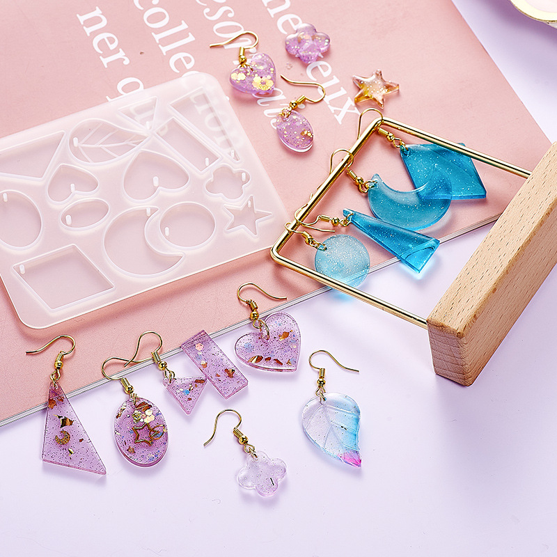 펜던트 실리콘 몰드 라운드 하트 드롭 실리콘 몰드 수지 - Silicone Mold Ocean 리뷰 및 가격