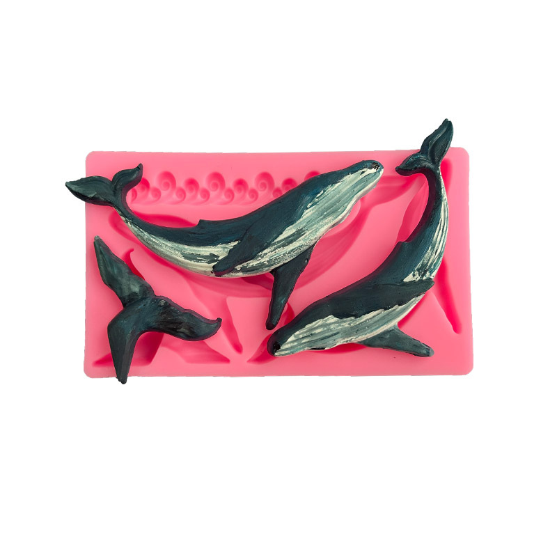 DIY 고래 실리콘 몰드 오션 시리즈 퐁당 케이크 장식 - Silicone Mold Ocean 리뷰 및 가격