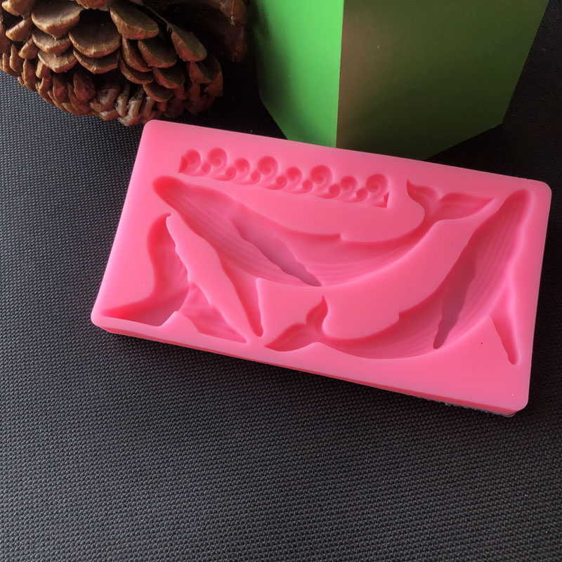 DIY 고래 실리콘 몰드 오션 시리즈 퐁당 케이크 장식 - Silicone Mold Ocean 리뷰 및 가격