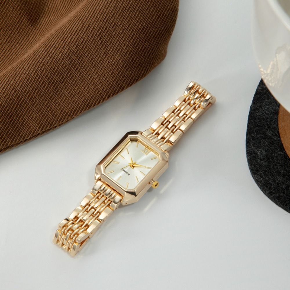 패션 스테인리스 스틸 손목시계 팔찌 세트 라인스톤 쿼츠 - Resin Art Watch 리뷰 및 가격