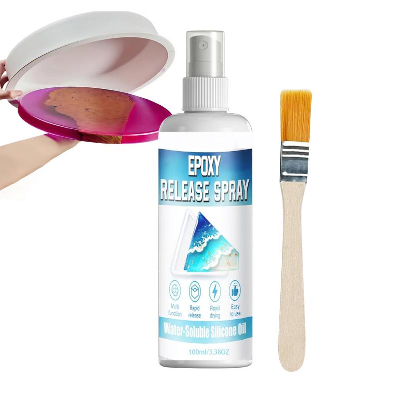새로운 에폭시 몰드 탈형 스프레이 - 부드럽고 쉽게 몰 - Release Spray Silicone 리뷰 및 가격