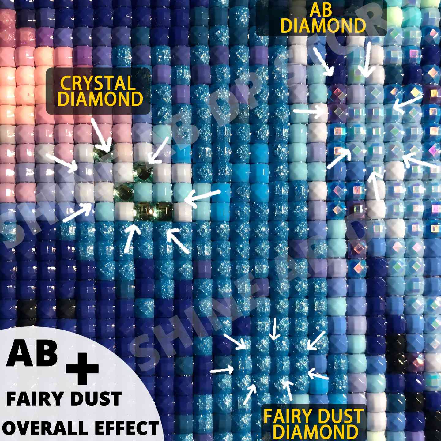 레진 페어리 더스트 AB 크리스탈 다이아몬드 페인팅 파 - Resin Art Purple 리뷰 및 가격