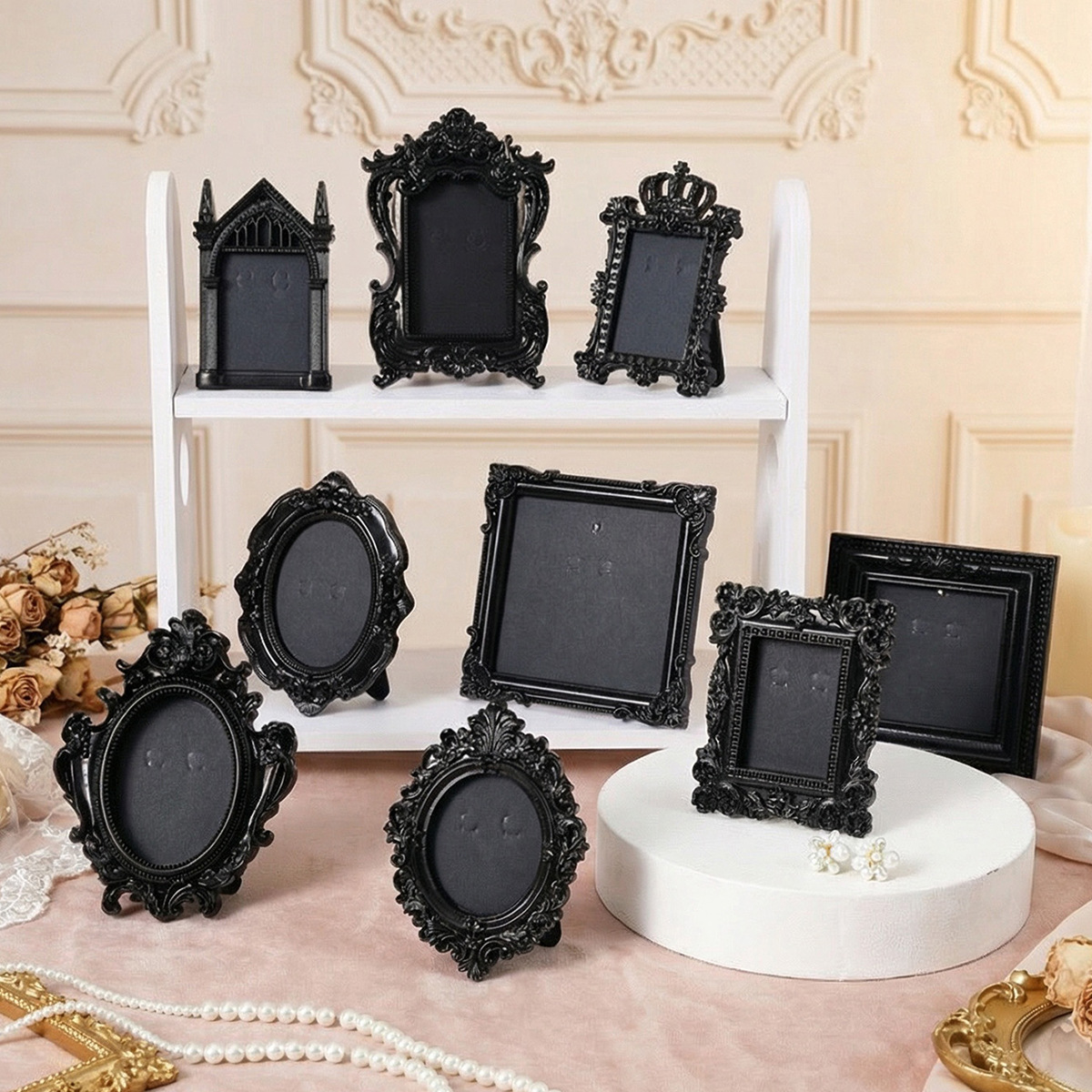 레트로 미니 사진 프레임 사진 소품 레진 메모리 디스플 - Resin Art Photo Frame 리뷰 및 가격