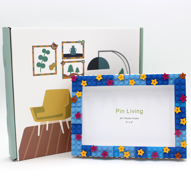DIY 별 하늘 장식 사진 프레임, 간단한 컬러 블록  - Resin Art Photo Frame 리뷰 및 가격