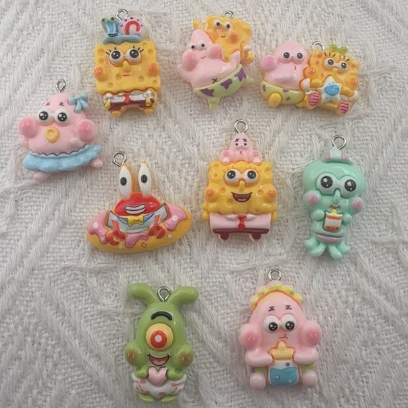 10개 만화 캐릭터 레진 펜던트, DIY 쥬얼리 제작  - Resin Art Pendant 리뷰 및 가격