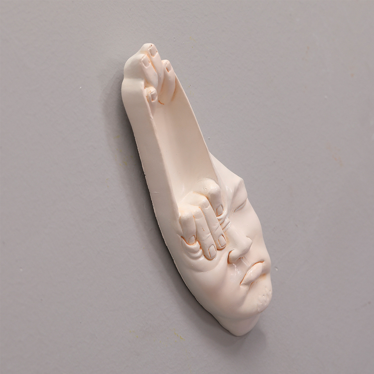 창의적인 추상 손가락 얼굴 아트 레진 공예 장식품, 북 - Background Resin Art 리뷰 및 가격